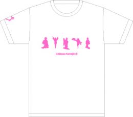 市川亀治郎オリジナルTシャツ　白